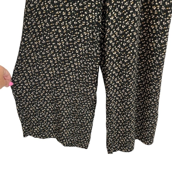 Madewell Button-Front Wide-Leg Jumpsuit in Playground Posies, Size 00 - Picture 8 of 13